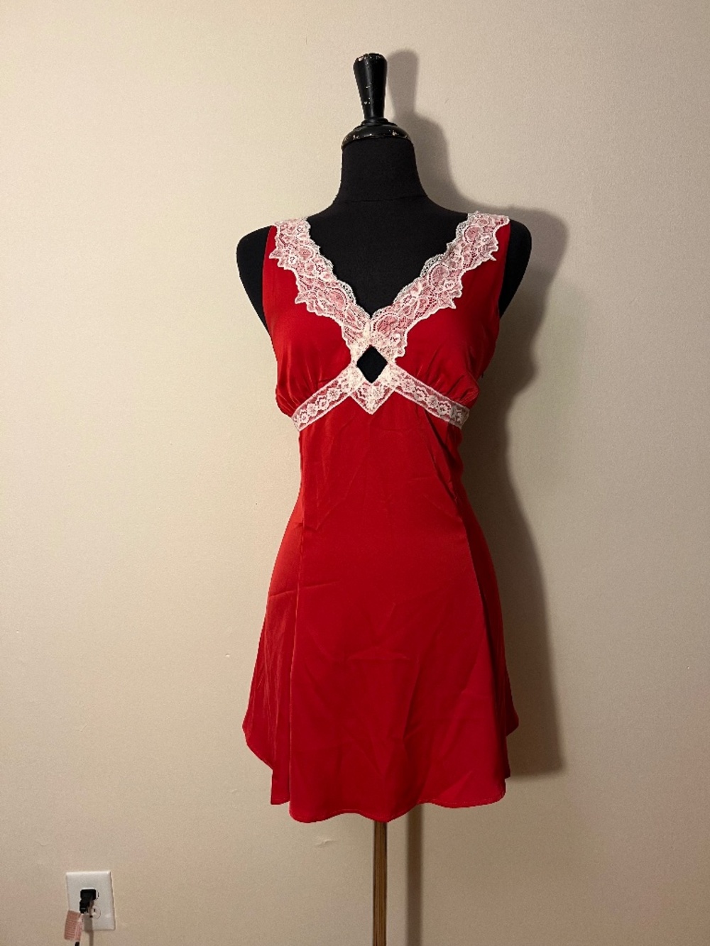 Wild Fable Red Slip Mini Dress